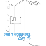 MACO Bandwinkel DTuni 4/18- 9 u. 12/18- 9 mm 160 kg wei� (207897)