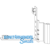 MACO Falzecklagerband AS/PVC ohne �V 12/20-13 mm, links, silber (54893)