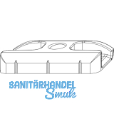 MACO Schlie�teil HG 13V, Falzluft 12mm glatt, Eurofalz 24mm, Schr�gv. (360849)