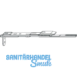 MACO MM Endverschluss Stulpfl�gelgetriebe Euronut oben mit Stangenausschluss