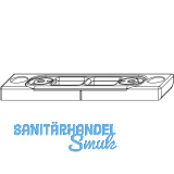 MACO Riegelschlie�teil Falzluft 12 mm glatt, Eurofalz 20 mm, 9V (26241)