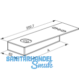 GU Timberstep Rahmen-Eckverbinder-Set unten IV88/90/92