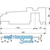 GU Thermostep 204 Bodenschwellen Verbinder-Set