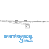 ROTO NT/NX Rundbogen-Axerarmgarnitur K/P 12/20-13 1V silber rechts