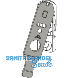 ROTO NT/NX Fl�gelheber f�r L�fterschere und Feststellschere silber (795925)