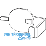 ROTO NT/NX Anbohrschutz f�r Getriebe Dornma� 8/15 mm Stahl verzinkt