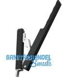 HAUTAU FL190 Handhebel, Hub 58 mm, Alu schwarz RAL 9005