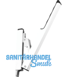 HAUTAU FL190 Handhebel, Hub 58 mm, Alu wei� RAL 9016