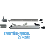 HAUTAU FL190 �ffnerschere mit Aufschraub-Fl�gelbock Euronut, Alu silber eloxiert