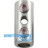 HAUTAU FL190 Verbindungsmuffe 8/8 Schubstange/Gest�nge � 8 mm, Stahl verzinkt