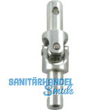 HAUTAU FL190 Kreuzgelenk 10/10, Kurbelstange/Kurbelstange Stahl verzinkt