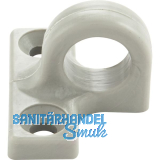 HAUTAU FL190 Stangenf�hrung Nr. 3 f�r Gelenk�bertragung bis 45�, Kunststoff grau