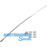 HAUTAU FL190 Flexibles Gest�nge mit Zubeh�r Rund/Flachbogen L= 700 mm grau