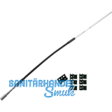 HAUTAU FL190 Flexibles Gest�nge mit Zubeh�r Rund/Flachbogen L=1000 mm schwarz