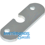 HAUTAU Unterlegplatte KSP f�r Kunststoffenster, St�rke 3 mm, Stahl verzinkt