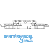 MACO Kipp- und Drehband AS/PVC/DTuni einstellbar 80 kg L=146 mm Tricoat-Evo