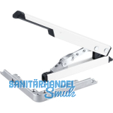 GEZE OL90N/OL95 Handhebel mit Eckumlenkung, Hub 54 mm, Alu wei� RAL 9016