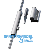 GEZE OL90N/OL95 Zusatzverriegelung, �berschlag 0-17 mm, Alu silber eloxiert