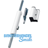 GEZE OL90N/OL95 Zusatzverriegelung, �berschlag 0-17 mm, Alu wei� RAL 9016