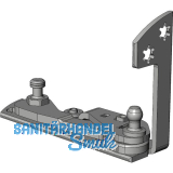 WINKHAUS Ecklager EL.H.IF-N.24-13.RS Eurofalz 24 mm 13V silber rechts