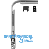 HAUTAU FL190 Eckwinkel-Spindelgetriebe 201 E biegbar Abdeckkappe schwarz, links