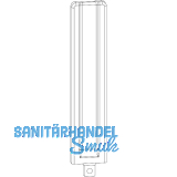 MACO Abdeckung lang Ecklager DT160 graphitschwarz RAL 9011 (371730)