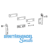 HAUTAU Kipp-/Dreh-/Klapp-Konsole KF 0/15 SKA/EKA Fl�gelmontage silber RAL 9006