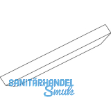 GEZE OL320 Abdeckprofil Gehrung zu RWA100NT, L=2000 mm, Alu silber eloxiert