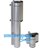 Selbstschlie�endes Torband/T�rband Mammoth 180, Aluminium silber eloxiert