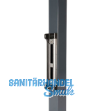 Schlie�blech mit Anschlag f�r Rohrrahmenschloss Fortylock/Fiftylock, Edelstahl