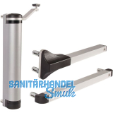 T�rschlie�er Lion, f�r T�ren bis zu 75 kg, Aluminium silberf�rbig