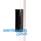 Schie�blech/Toranschlag SMKLQF2 aus Polyamid, f�r Vierkantrohr,universal,RAL9005