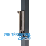 Schlie�blech m. Sicherheitsanschlag SFKBQF f.Rohrrahmenschl. Fortylock,Edelstahl