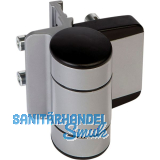 Torband Dino, 180� �ffnungswinkel, 150 kg, H�he 115mm,Alu silberf�rbig