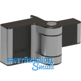 Torband Puma 2-dimensional verstellbar, 180� �ffnungswinkel, 60 kg, Alu RAL9005