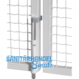 Stangenriegel VSF mit Achse/Flansch, L�nge 490 mm, Aluminium RAL 9005
