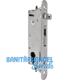 Rohrrahmenschloss Fiftylock mit Hakenriegel, PZ 92,DM 30 mm,Stulp rund,Edelstahl