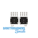 Wandbefestigungsset f�r Einbau- T�r/Torschlie�er INTERIO