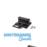 Bodenanschlag SABO aufschraubbar f�r Doppelfl�geltore, 149 x 132 mm, schwarz