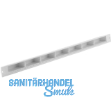 FRESH Wetterschutzgitter F15 au�en zu Fensterfalzventil F42 Kunststoff RAL 9010