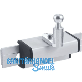 GEZE OL90N/OL95 Fl�gelbock gleitend f�r Holzfenster Euronut, Alu silber eloxiert