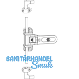 MACO RUSTICO Stangen-Ladenschnappverschluss ohne Schlie�zapfenplatten, schwarz