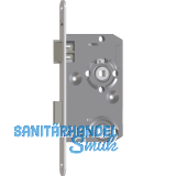 SAG Einstemmschloss 1 413000 WC, DM 55,Stulp 235x18x3mm,links, silber lackiert