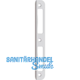 Winkelschlie�blech R 10 rund Blindlappen 8 mm 1 WB 2492, Stahl vernickelt matt