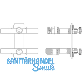 MACO RUSTICO Bohrlehre BLR Anschlag gemeins. Ladeninn�ffner m. Band Abstand 35mm