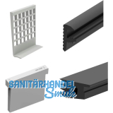 ECONOMY Dichtungsset f�r Bodenprofile 5000, Glasst�rke 17,52 mm,Kunststoff/Gummi