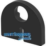 ECONOMY Einlage zu Glasklemmbeschlag Modell 20 f�r 8,76 mm Glas, Gummi