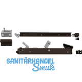 HAUTAU FL190 �ffnerschere-Set Ausf�hrung E, Aluminium mittelbronze eloxiert