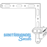 MACO RUSTICO Ladenwinkelband BLR gekr�pft Gr. 0, verstellbar, schwarz (101796)