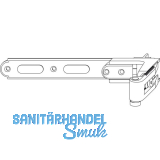 MACO RUSTICO Ladenlangband BLR gekr�pft Gr.2 L=200, verstellbar, schwarz (56994)